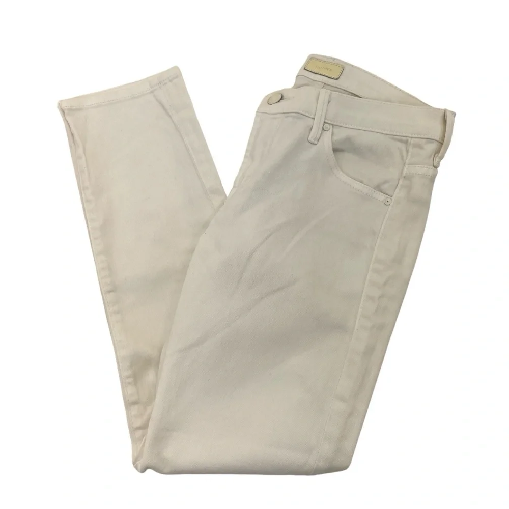 MOTHER The Teaser Jeans 25 White